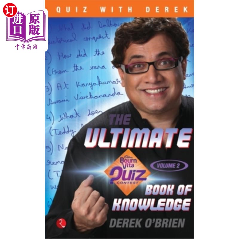 海外直订The Ultimate Bournvita Quiz Contest Book Of Knowledge - Vol. 2 终极伯恩维塔智力竞赛知识册-第2卷