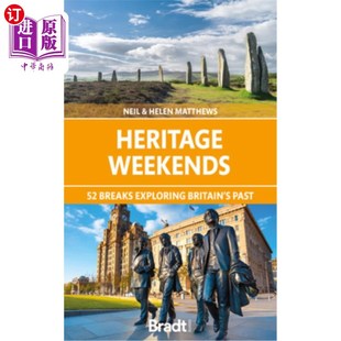 过去 52个假期探索英国 传统周末 Past Britain Exploring Breaks Weekends 海外直订Heritage