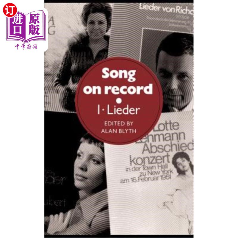 海外直订Song on Record: Volume 1, Lieder 录音歌曲:第一卷，民谣