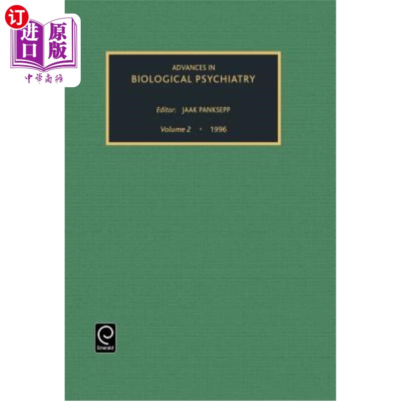 海外直订医药图书Advances in Biological Psychiatry, Volume 2 生物精神病学进展，第2卷