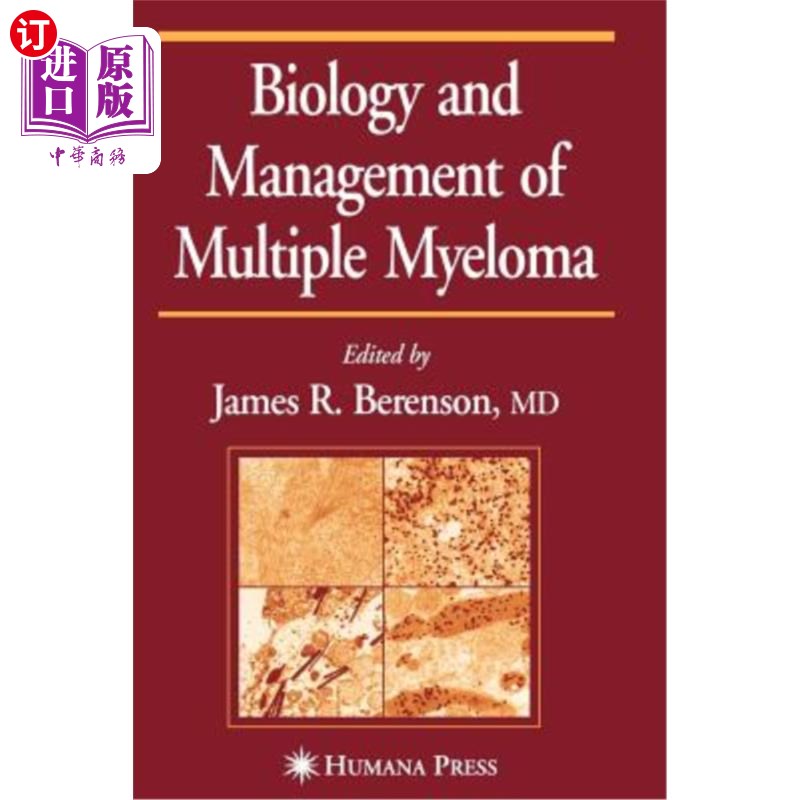 海外直订医药图书Biology and Management of Multiple Myeloma 多发性骨髓瘤的生物学与治疗