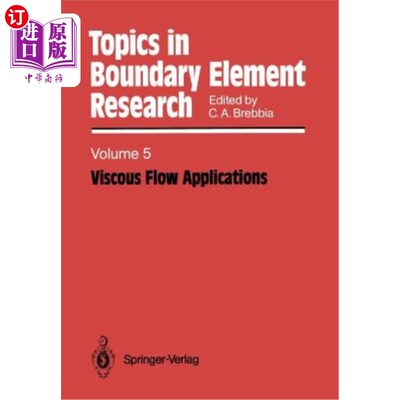 海外直订Viscous Flow Applications 粘性流应用程序