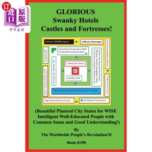 Castles 豪华酒店城堡和堡垒 City Swanky Hotels States Fortresses and 光荣 海外直订GLORIOUS Beautiful Planned