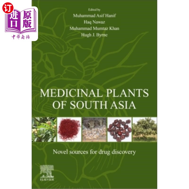 海外直订Medicinal Plants of South Asia: Novel Sources for Drug Discovery 南亚药用植物:药物发现的新来源