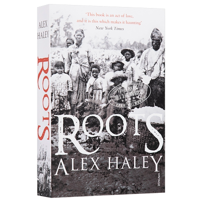 预售 根 Roots 一个美国家族的历史 英文原版 【中商原版】 阿历克斯黑利普利策奖美国国家图书奖获奖小说 Alex Haley