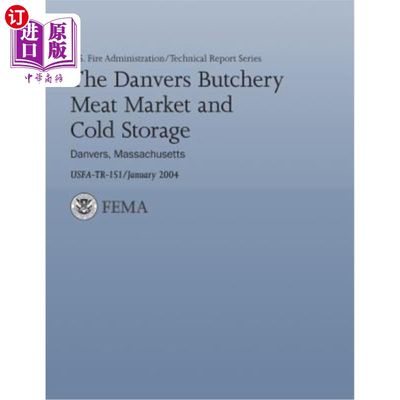 海外直订The Danvers Butchery Meat Market and Cold Storage - Danvers, Massachusetts 丹弗斯屠宰肉类市场和冷库-丹弗斯