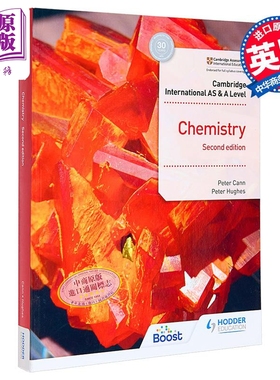 Cambridge International as & a Level Chemistry Students Book 剑桥国际AS Alevel化学学生用书 第2版英文原版【中商原版?