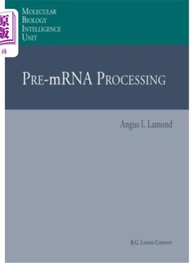 海外直订医药图书Pre-Mrna Processing 前Mrna处理
