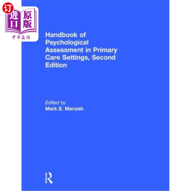 海外直订Handbook of Psychological Assessment in Primary Care Settings, Second Edition 手册心理评估在初级保健设置,