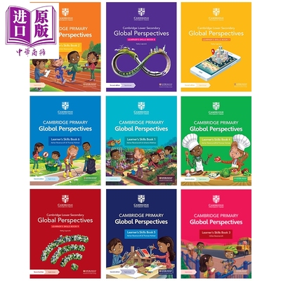 剑桥全球视野教材系列 中小学1-9 IGCSE&Olevel Cambridge Primary Global Perspectives Learners Skills Book【中商原版】