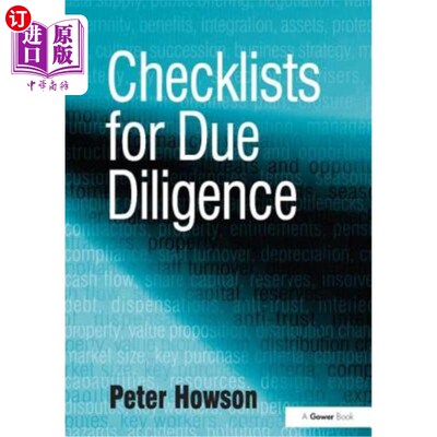海外直订Checklists for Due Diligence 尽职调查清单