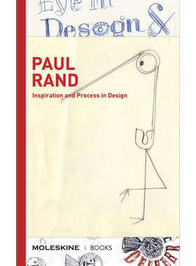 设计大师Paul Rand保罗兰德手稿笔记本 进口艺术 Inspiration and Process in Design 平面设计名人手稿【中商原版】