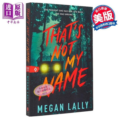 那不是我的名字 Thats Not My Name 英文原版 Megan Lally 世界现当代文学 经典文学 惊悚小说【中商原版】