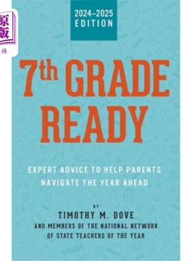海外直订7th Grade Ready: Expert Advice to Help Parents Navigate the Year Ahead 七年级准备：专家建议，帮助父母度过未