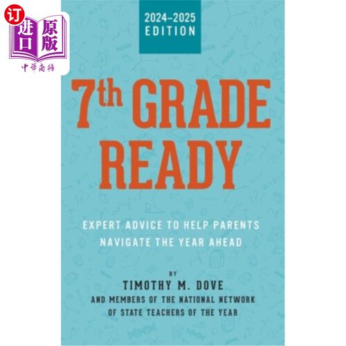 海外直订7th Grade Ready: Expert Advice to Help Parents Navigate the Year Ahead 七年级准备：专家建议，帮助父母度过未
