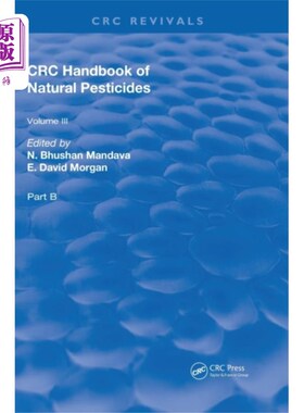 海外直订Handbook of Natural Pesticides 天然除害剂手册