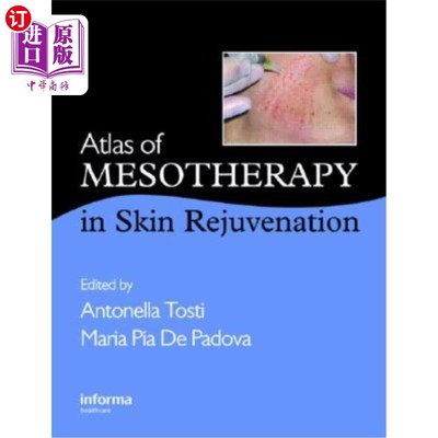 海外直订医药图书Atlas of Mesotherapy in Skin Rejuvenation 皮肤年轻化中介术图集