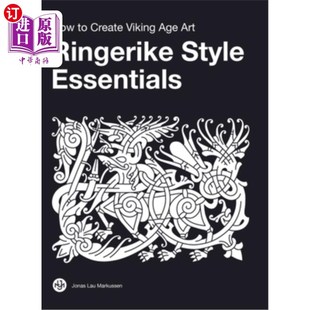 Age Style Create 海外直订Ringerike Art 如何创造维京时代 How 要领 Essentials 艺术 Ringerike风格 Viking