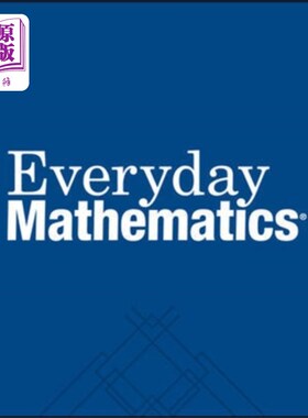 海外直订Everyday Mathematics, Grade K, Classroom Manipul... 日常数学，K年级，教室操作套件与标记板