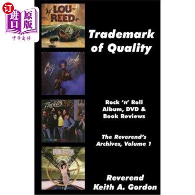 海外直订Trademark of Quality: The Reverend's Archives, Volume 1 品质的标志:牧师档案，第一卷