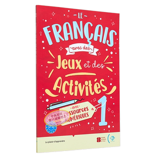 法语游戏和活动 1 含音频LE FRANÇAIS AVEC...des jeux et des activités 1 法文原版 法语学习教辅 游戏练习【中商原版】