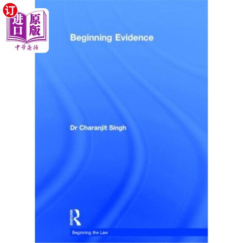 海外直订Beginning Evidence 开始的证据