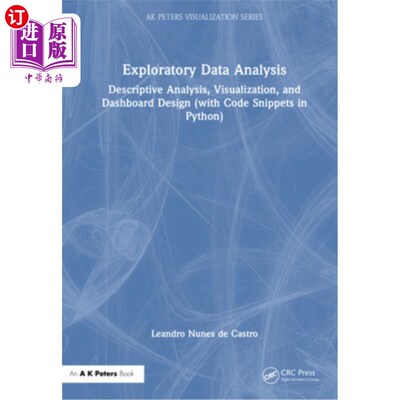 海外直订Exploratory Data Analysis: Descriptive Analysis, Visualization, and Dashboard De 探索性数据分析：描述性分析