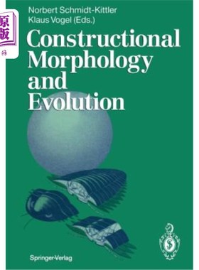 海外直订Constructional Morphology and Evolution 构造形态与演化