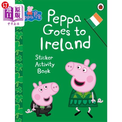 海外直订Peppa Pig: Peppa Goes to Ireland Sticker Activity 小猪佩奇:小猪佩奇去爱尔兰贴纸活动