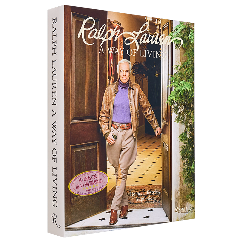 预售 Ralph Lauren A Way of Living 进口艺术 拉夫劳伦:一种生活方式 Rizzoli【中商原版】