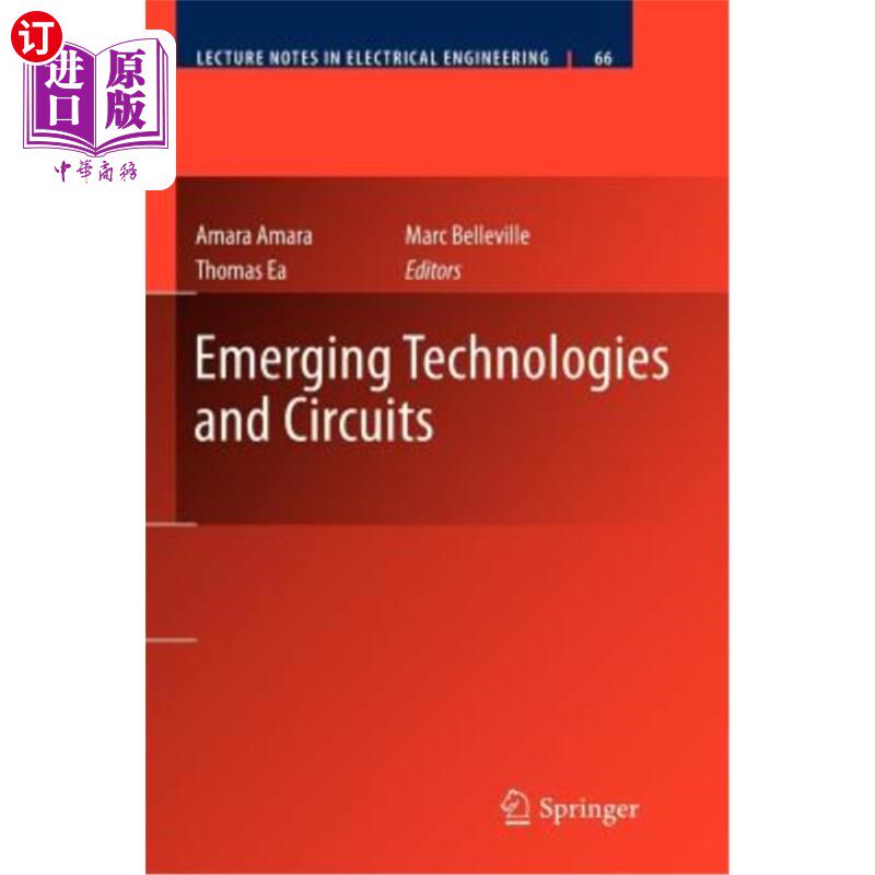 海外直订Emerging Technologies and Circuits 新兴技术与电路