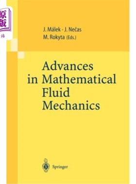 海外直订Advances in Mathematical Fluid Mechanics: Lecture Notes of the Sixth Internation 数学流体力学进展：第六届国