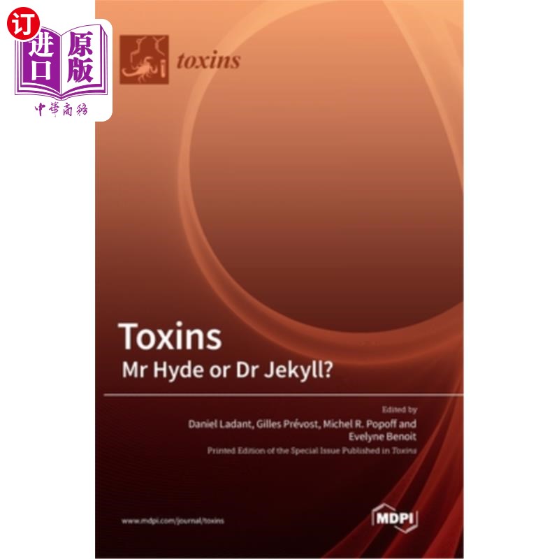 海外直订Toxins: Mr Hyde or Dr Jekyll? 毒素:海德先生还是杰基尔博士?