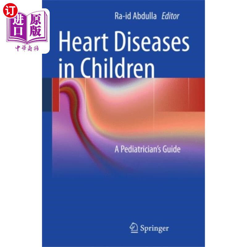 海外直订医药图书Heart Diseases in Children 儿童心脏病