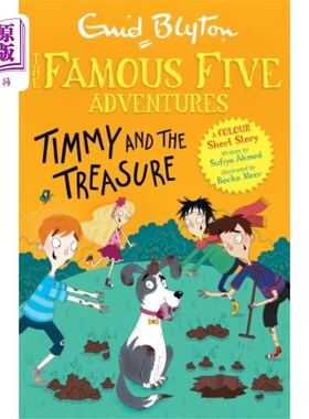 海外直订Famous Five Colour Short Stories: Timmy and the ... 著名的五色短篇故事:提米与宝藏