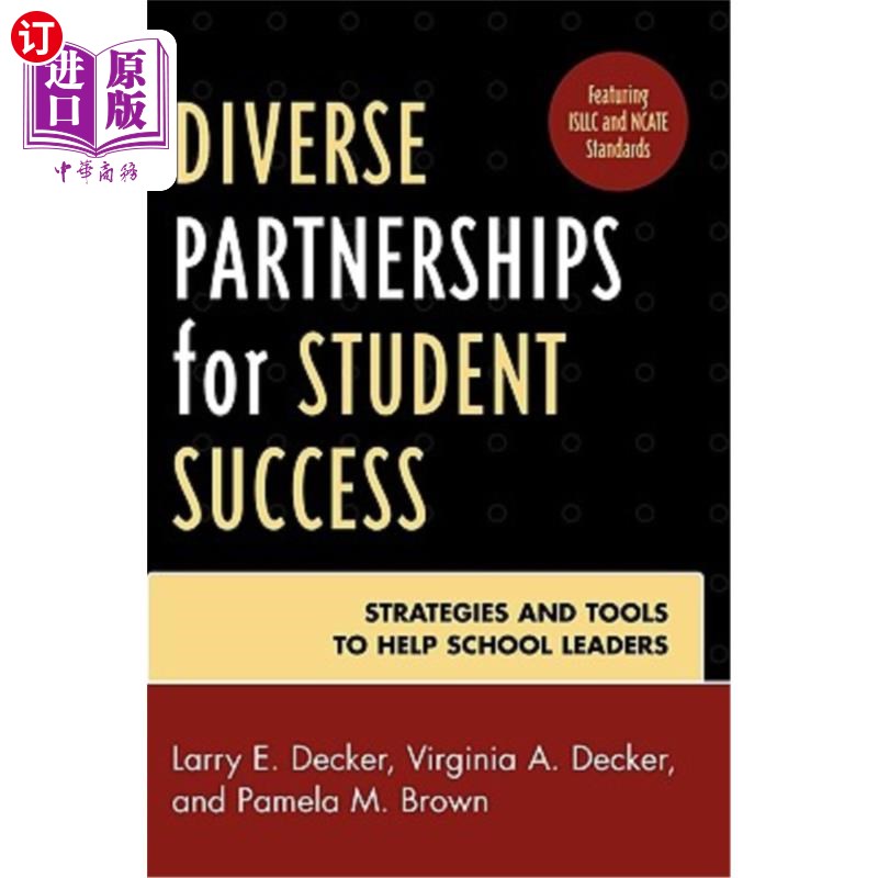 海外直订Diverse Partnerships for Student Success: Strategies and Tools to Help School Le 学生成功的多样化伙伴关系:图片
