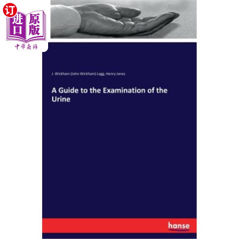 海外直订医药图书A Guide to the Examination of the Urine 尿液检查指南
