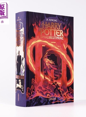 【德文版】哈利波特6 2025年精装版 Harry Potter der Halbblutprinz6 神奇四侠画师George Caltsoudas绘 【中商原版】