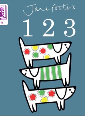 海外直订Jane Foster's 123 简·福斯特的123