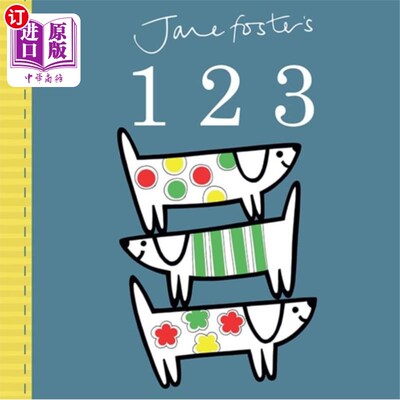 海外直订Jane Foster's 123 简·福斯特的123