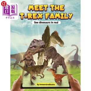 来认识一下霸王龙家族 恐龙 rex dinosaurs See Family 看看真实 海外直订Meet real the