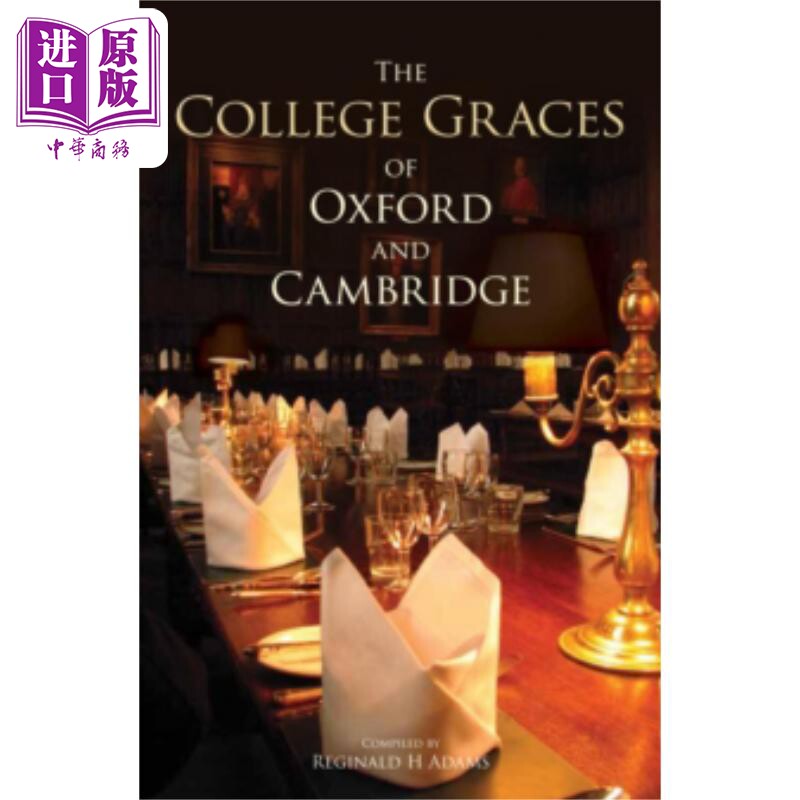现货 牛津和剑桥的学院风采 英文原版 The College Graces of Oxford and Cambridge Reginald H Adams【中商原版】