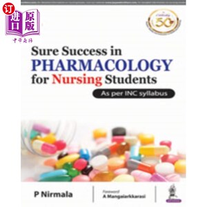 海外直订医药图书Sure Success in Pharmacology for Nursing Students 护理专业学生的药理学必修课程