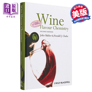 Jokie 酒 Chemistry 现货 Bakker 中商原版 Wine Clarke 风味化学 Wiley Flavour Ronald 英文原版