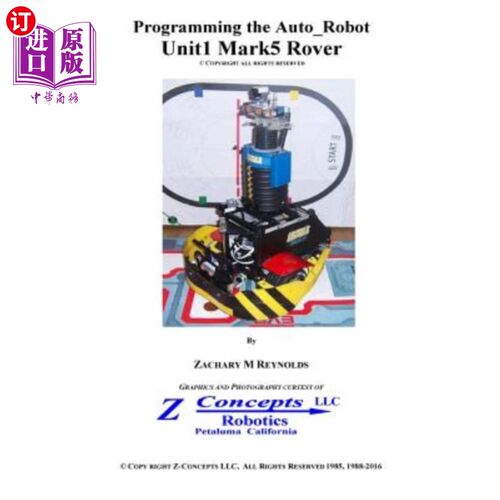 海外直订Programming the Auto-Robot Unit1 Mark5 Rover 编程自动机器人单元1 Mark5漫游者