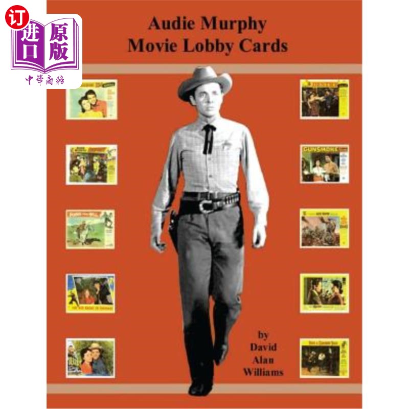 海外直订Audie Murphy Movie Lobby Cards 奥迪墨菲电影大厅卡