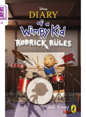 海外直订Diary of a Wimpy Kid: Rodrick Rules (Book 2) 小屁孩日记:罗德里克规则(第二册)