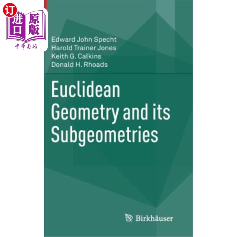 海外直订Euclidean Geometry and Its Subgeometries 欧几里得几何及其子几何