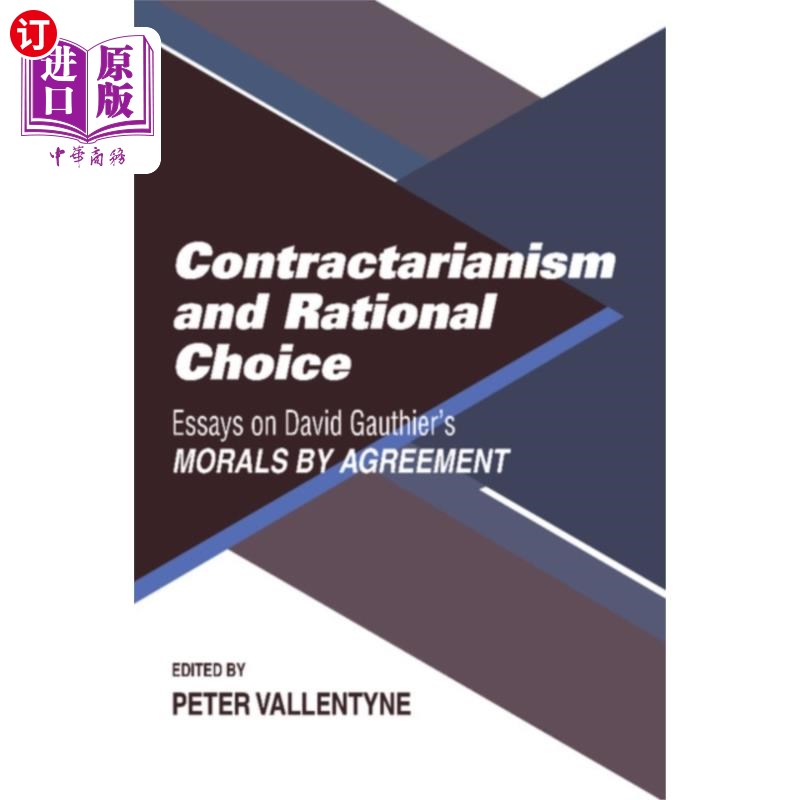 海外直订Contractarianism and Rational Choice 契约主义与理性选择