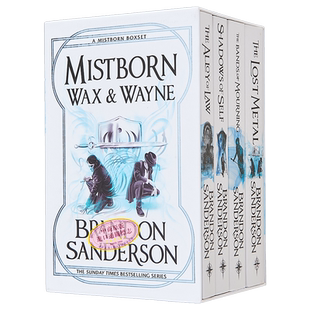 迷雾之子套装 英文原版 Mistborn Quartet Boxed Set Brandon Sandersont【中商原版】